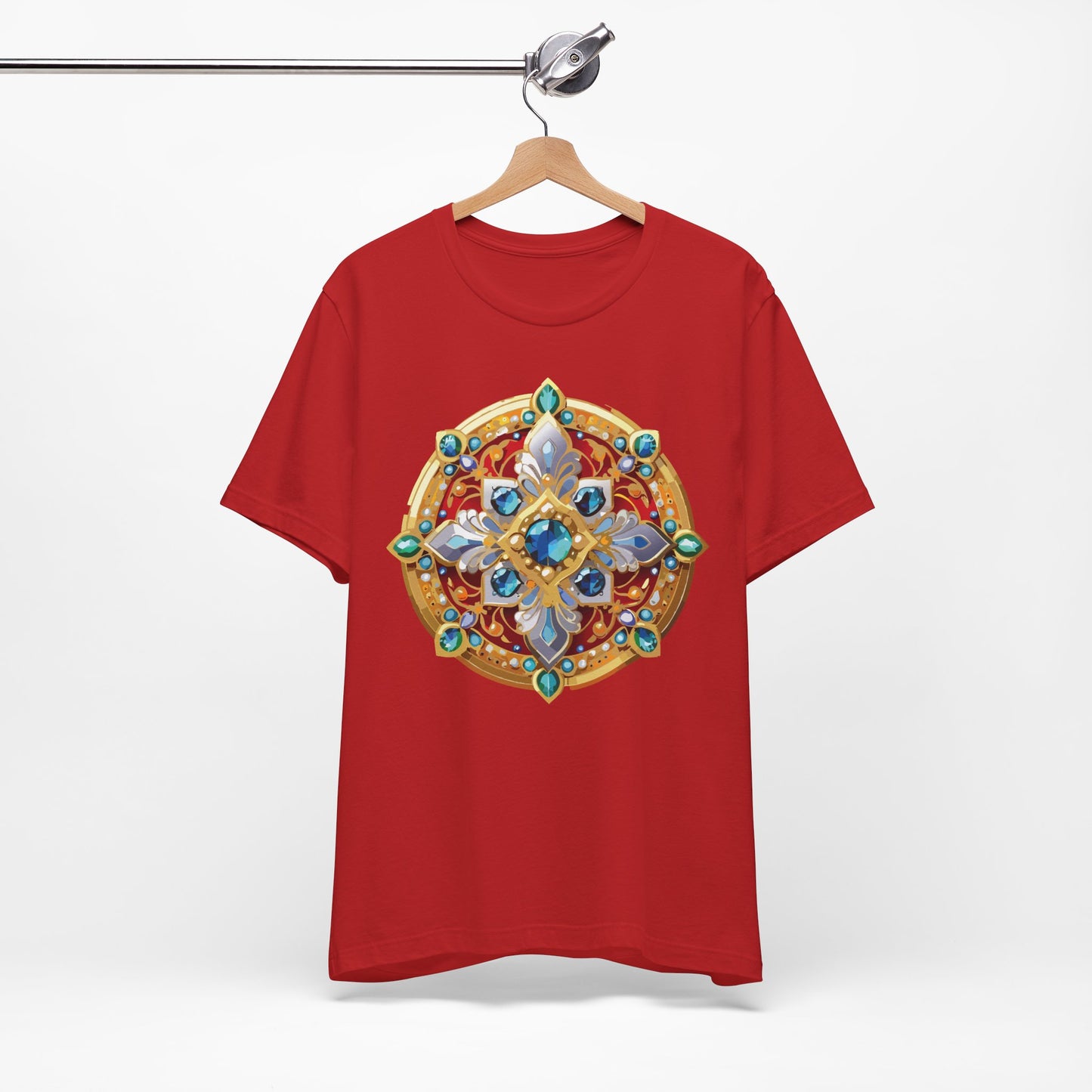 Medallion Shirt, Shirt with Medallion, Tee Shirt with Medal