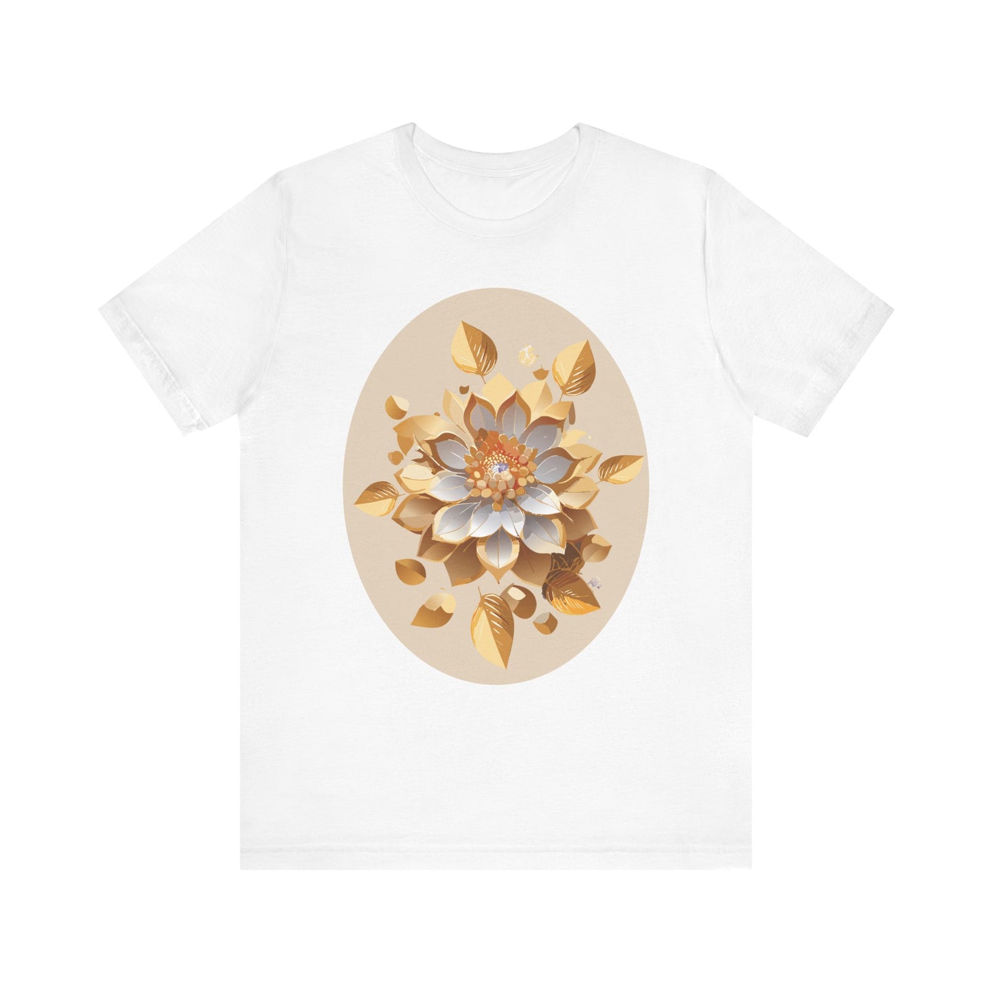 Floral Shirt, Flower Shirt, Tee Shirt with Antique Flower