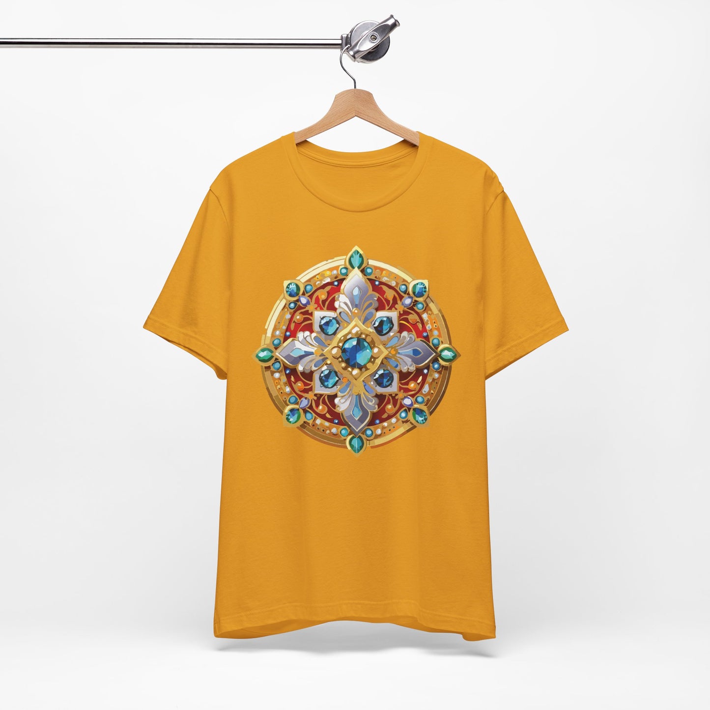Medallion Shirt, Shirt with Medallion, Tee Shirt with Medal