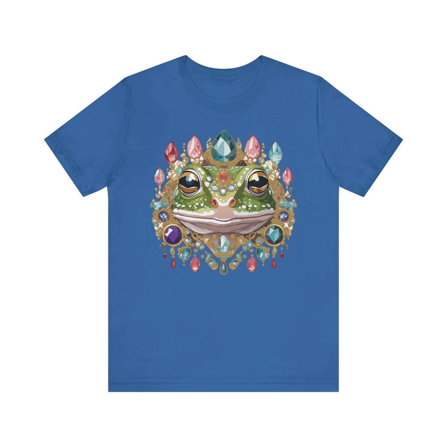Animal Shirt, Shirt with Animal, Tee Shirt with Gold Animal Medal, Shirt with Antique Animal Medallion