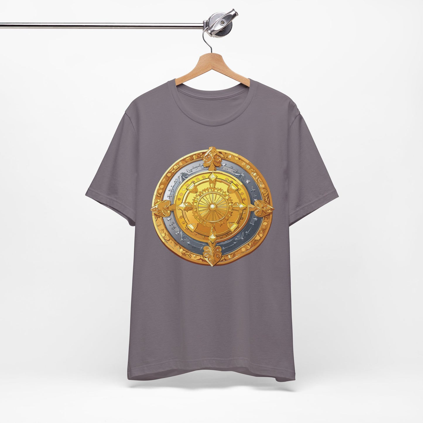 Coin Shirt, Shirt with Coin, Tee Shirt with Gold Coin, Shirt with Antique Coin