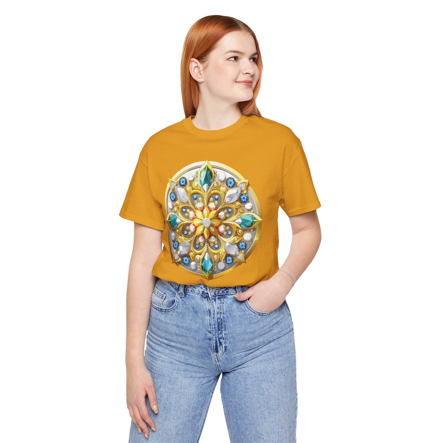 Medallion Shirt, Shirt with Medallion, Tee Shirt with Medal