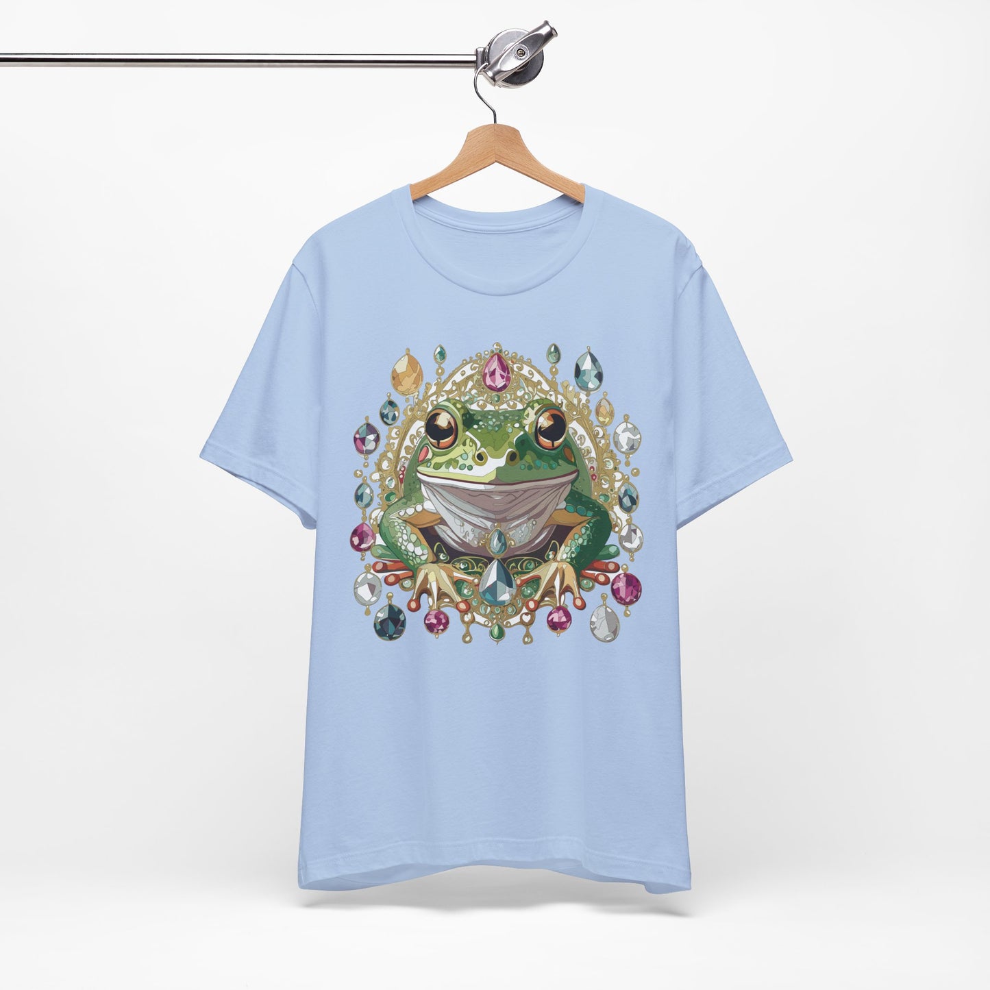 Animal Shirt, Shirt with Animal, Tee Shirt with Gold Animal Medal, Shirt with Antique Animal Medallion