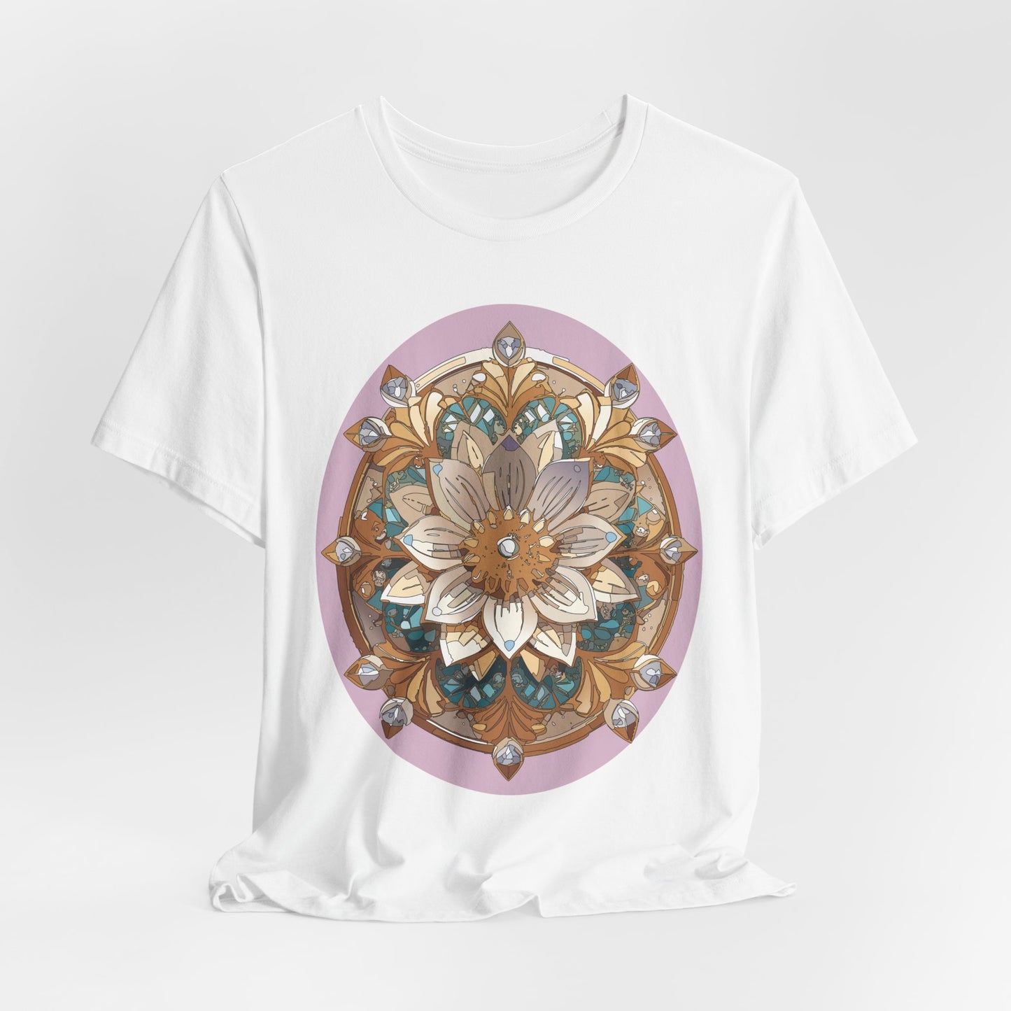 Floral Shirt, Flower Shirt, Tee Shirt with Antique Flower