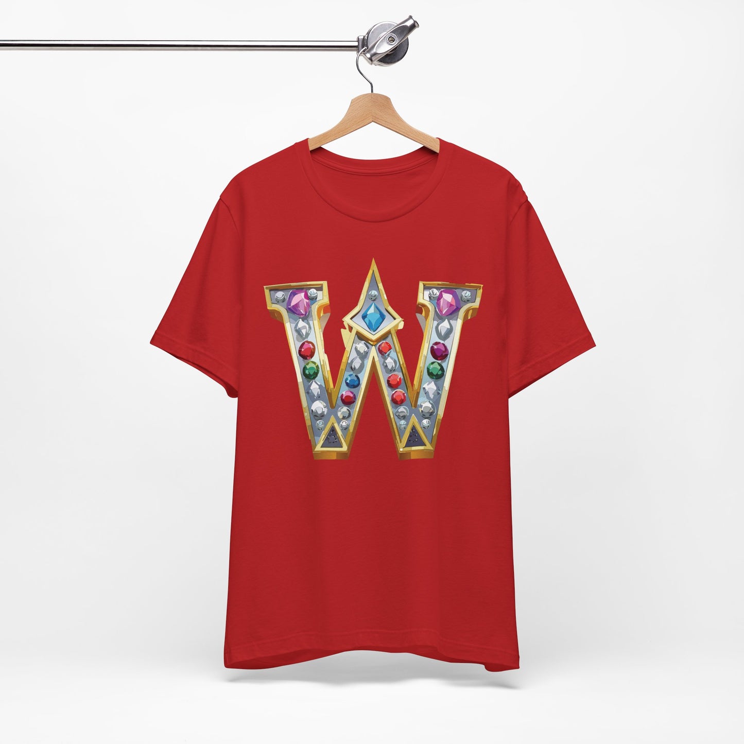 Letter Shirt, Shirt with Letters, Tee Shirt with Gold Letter, Shirt with Antique Letters