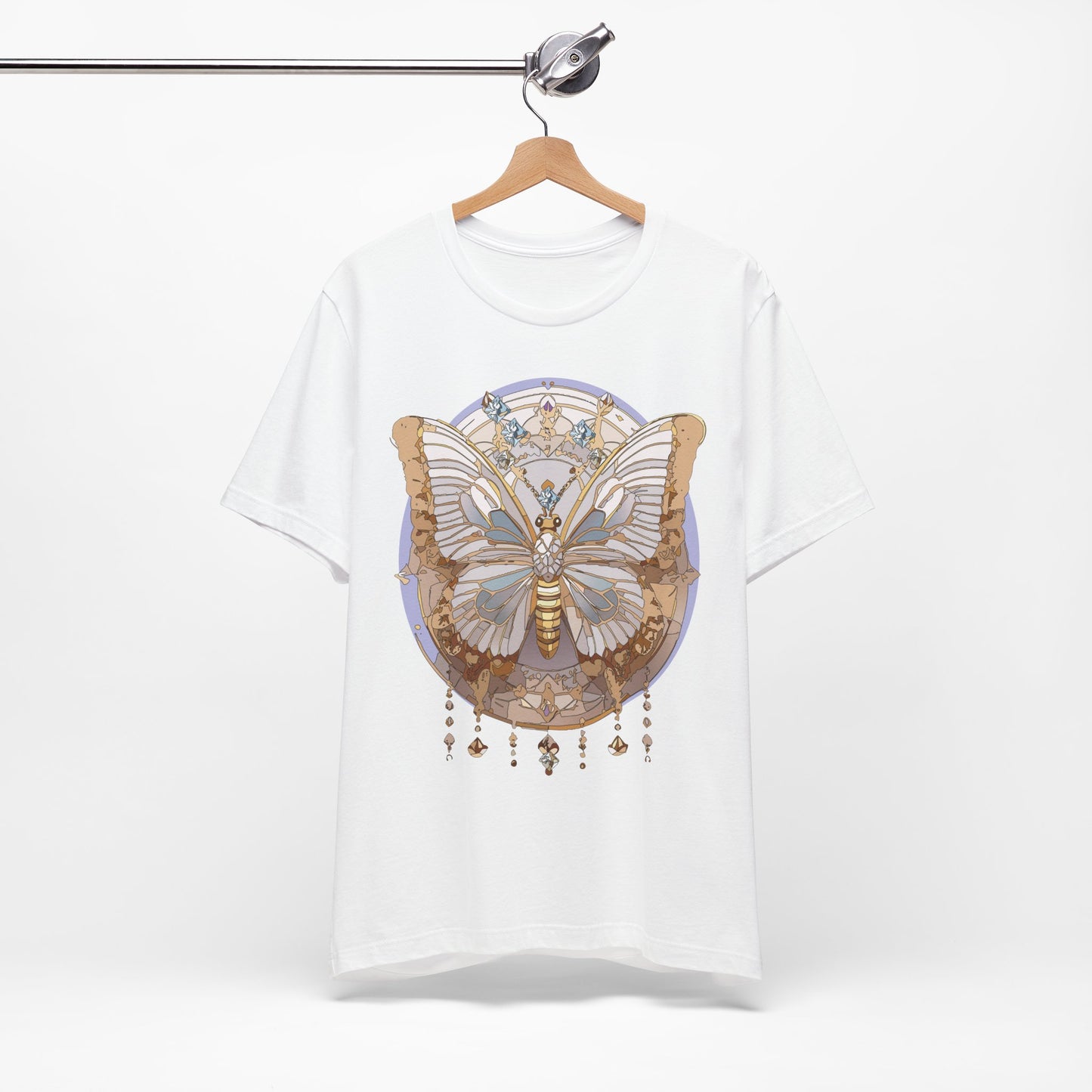 Butterfly Shirt, Shirt with Butterfly, Tee Shirt with Antique Butterfly