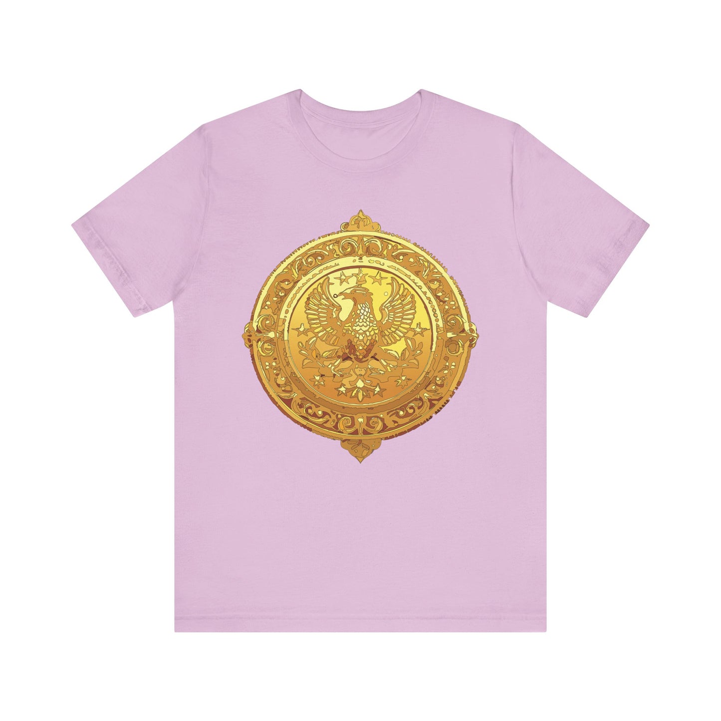 Coin Shirt, Shirt with Coin, Tee Shirt with Gold Coin, Shirt with Antique Coin