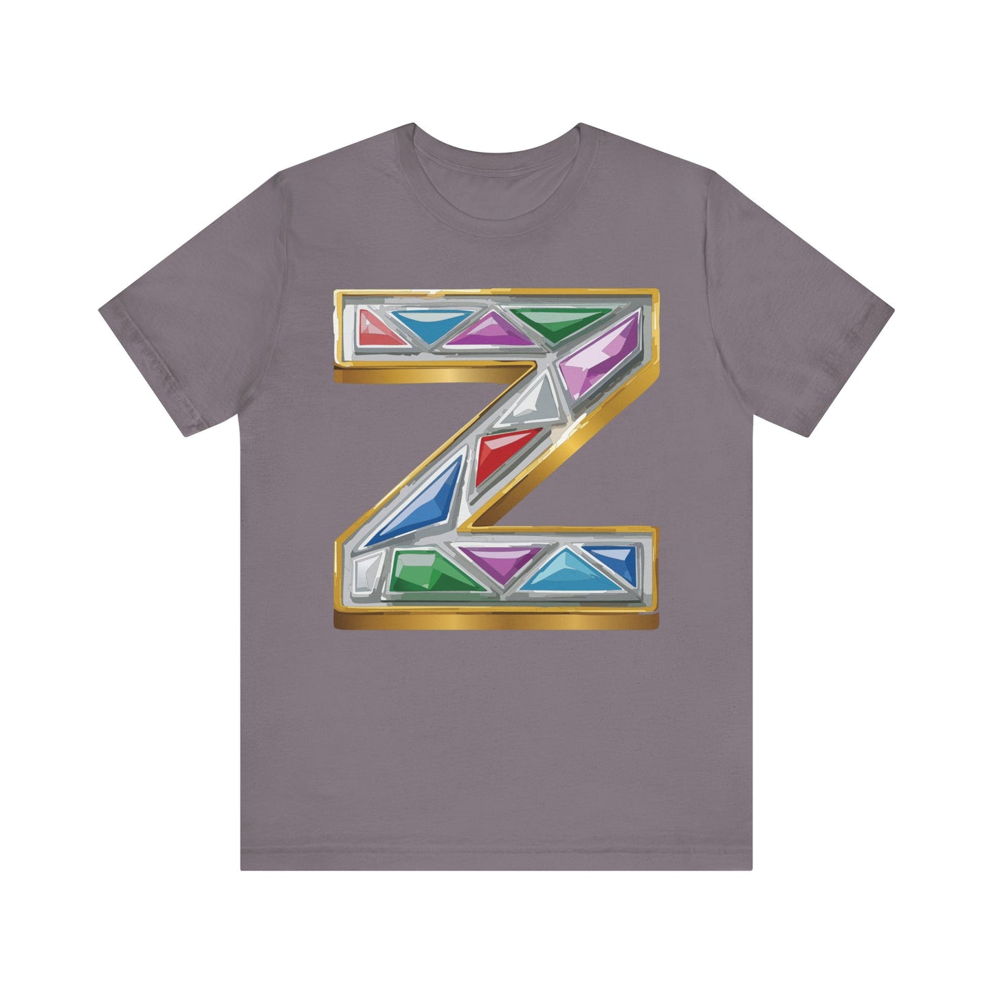 Letter Shirt, Shirt with Letters, Tee Shirt with Gold Letter, Shirt with Antique Letters