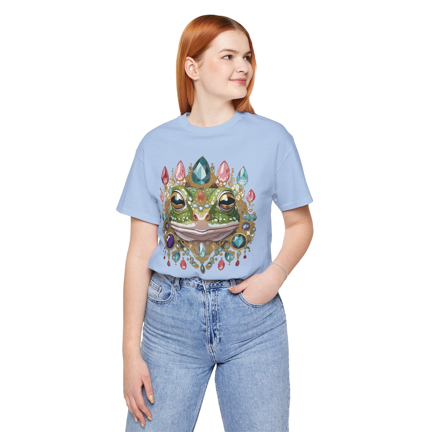 Animal Shirt, Shirt with Animal, Tee Shirt with Gold Animal Medal, Shirt with Antique Animal Medallion