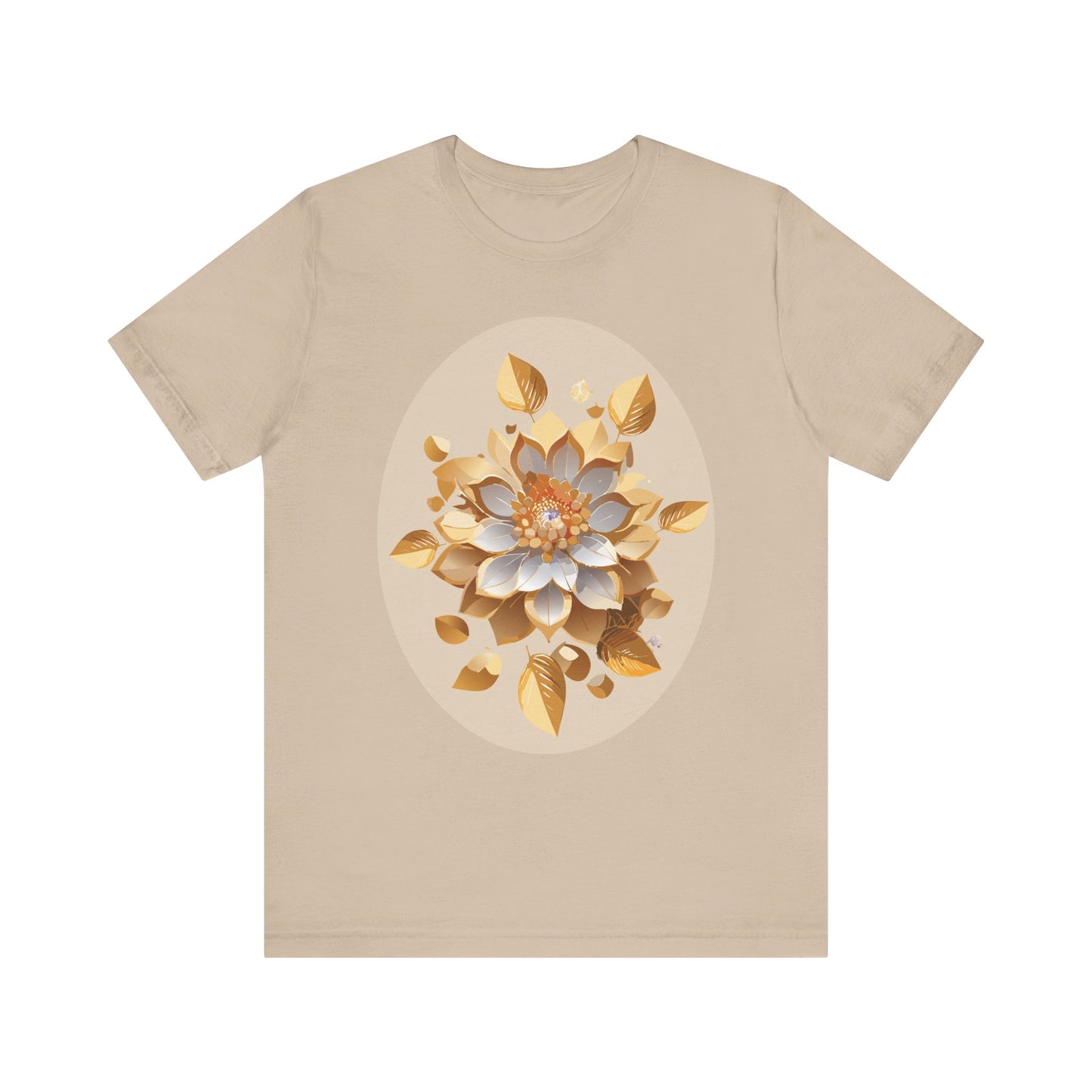 Floral Shirt, Flower Shirt, Tee Shirt with Antique Flower