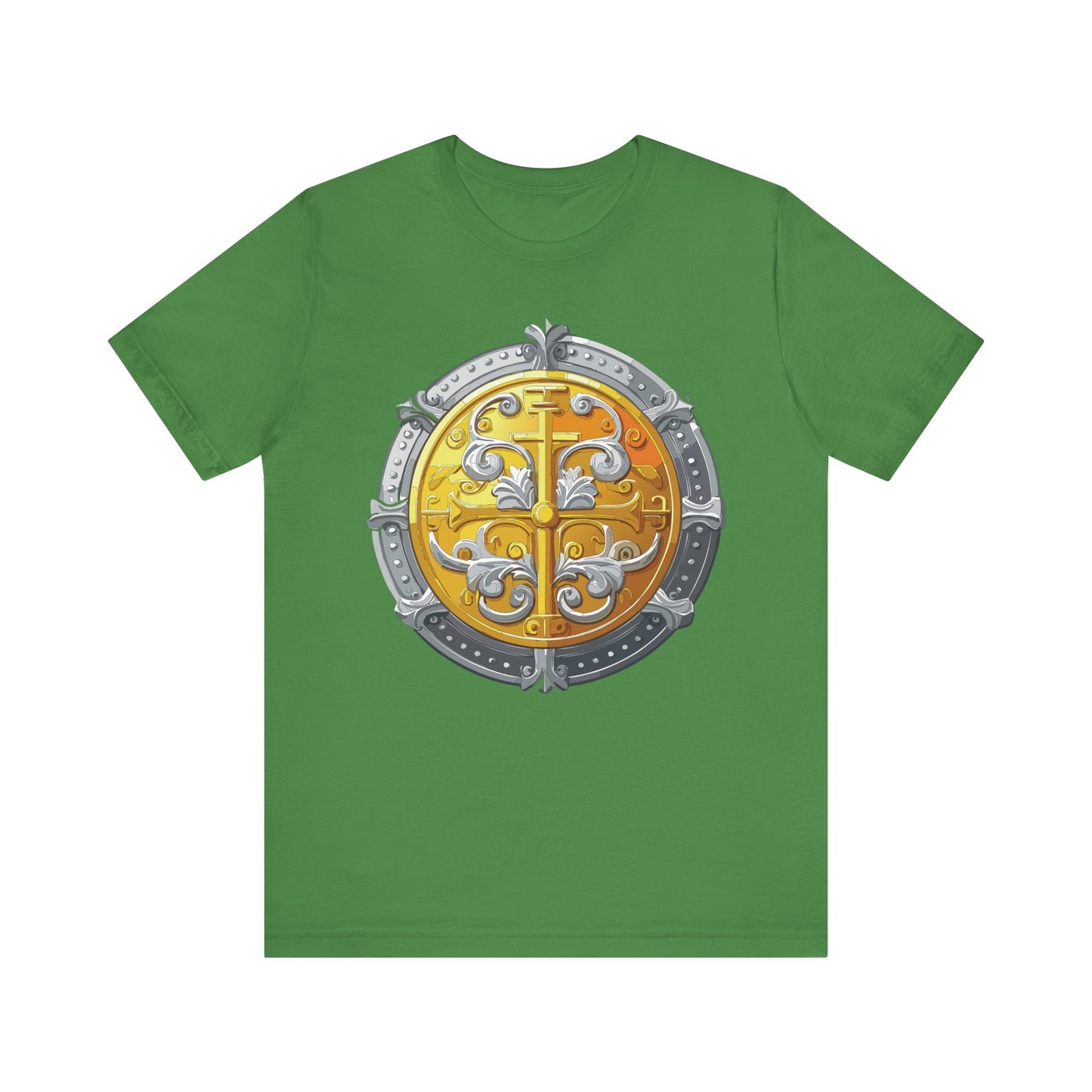 Coin Shirt, Shirt with Coin, Tee Shirt with Gold Coin, Shirt with Antique Coin