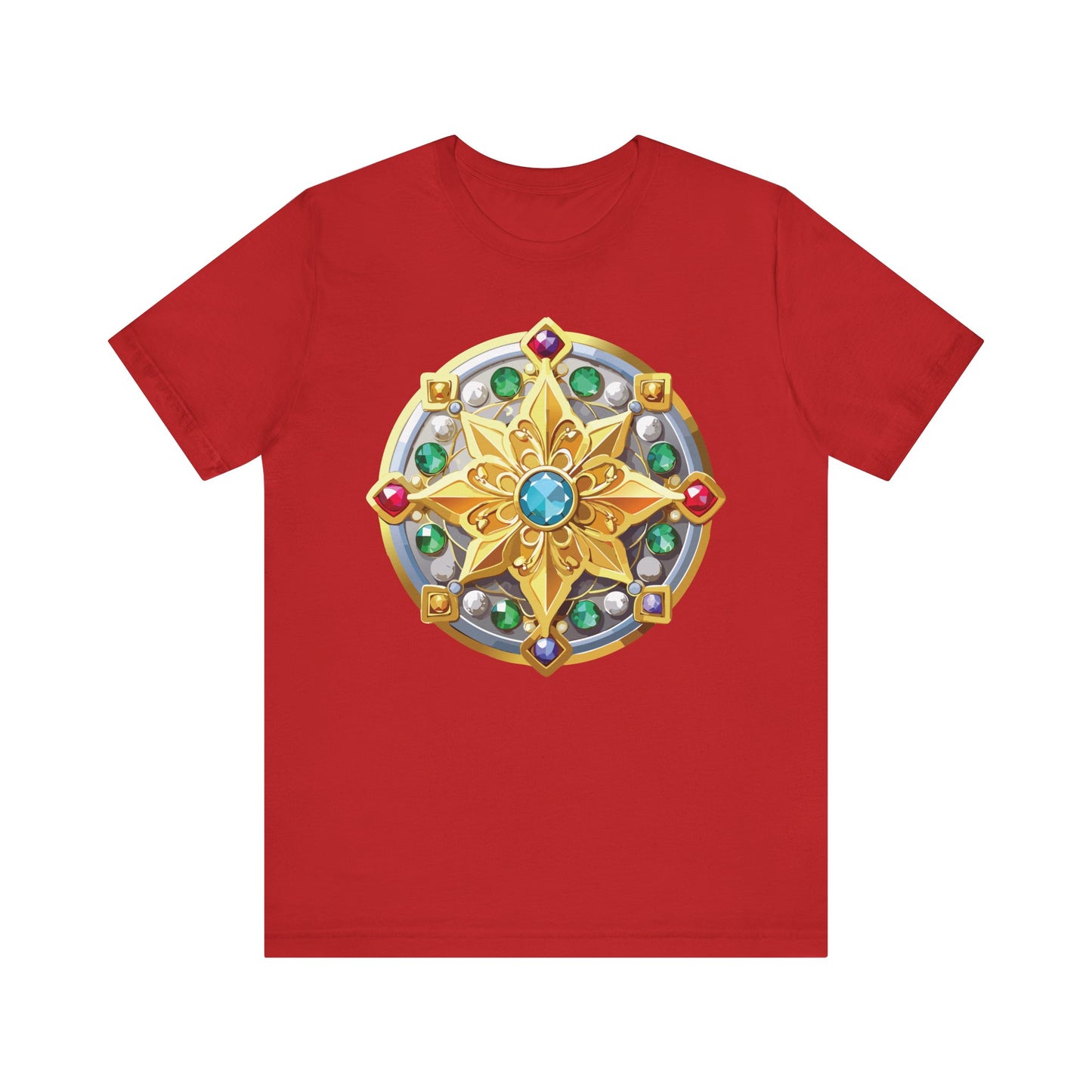 Medallion Shirt, Shirt with Medallion, Tee Shirt with Medal