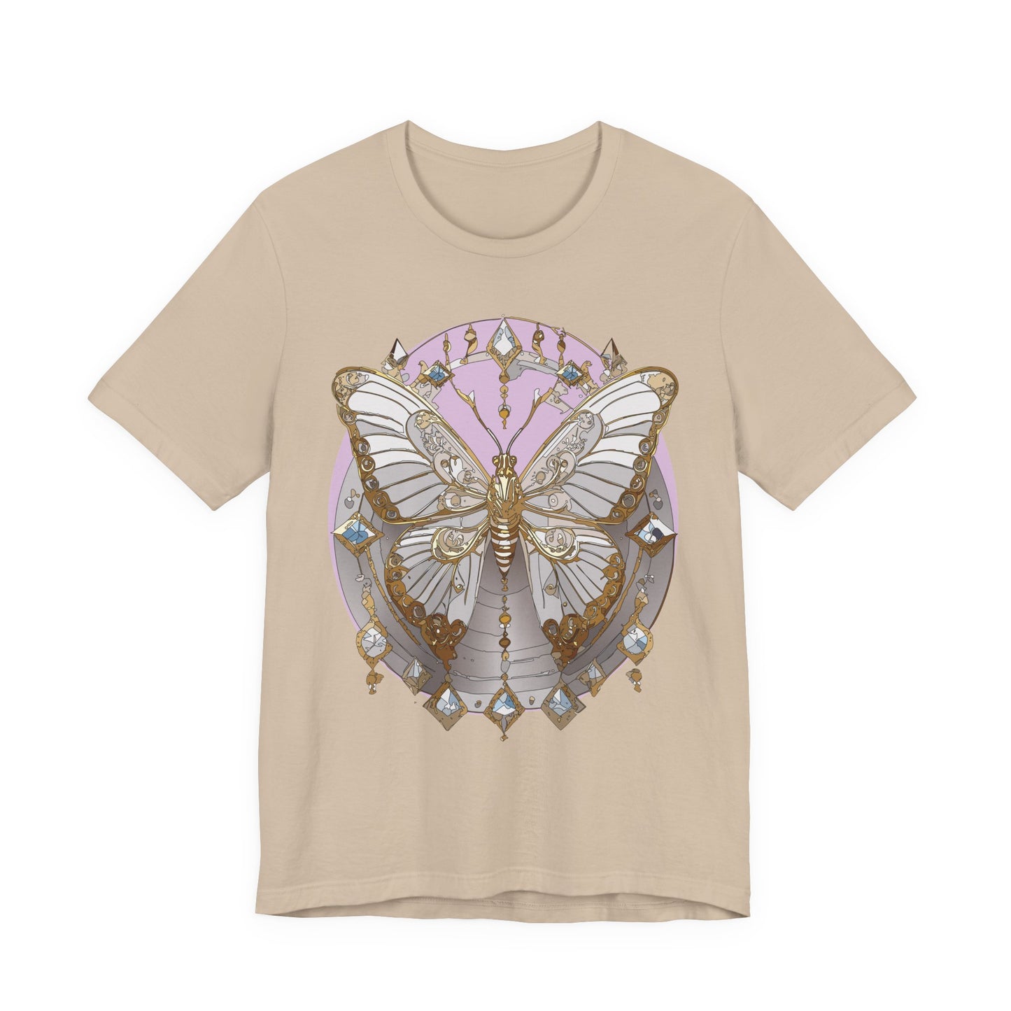 Butterfly Shirt, Shirt with Butterfly, Tee Shirt with Antique Butterfly