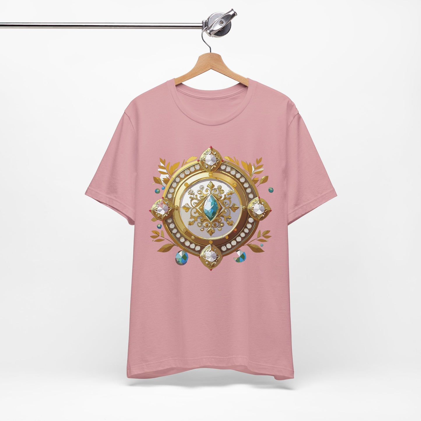 Medallion Shirt, Shirt with Medallion, Tee Shirt with Medal