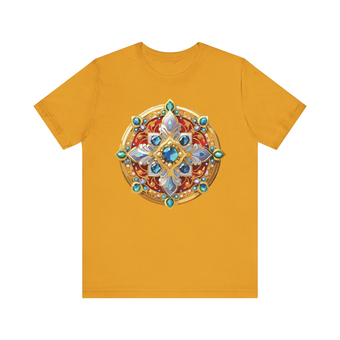 Medallion Shirt, Shirt with Medallion, Tee Shirt with Medal