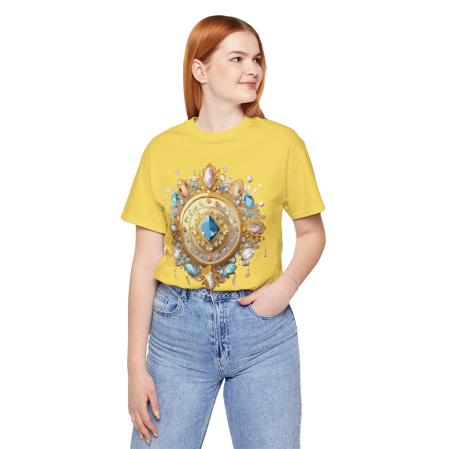 Medallion Shirt, Shirt with Medallion, Tee Shirt with Medal