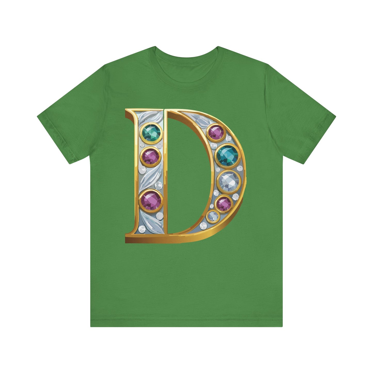 Letter Shirt, Shirt with Letters, Tee Shirt with Gold Letter, Shirt with Antique Letters