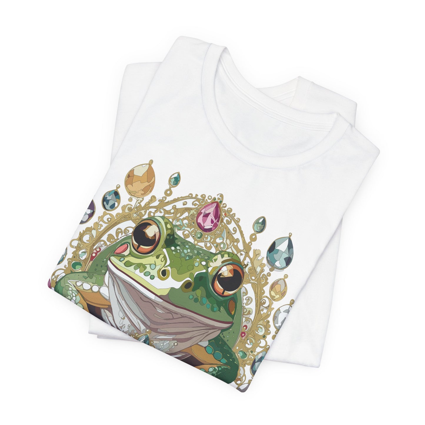 Animal Shirt, Shirt with Animal, Tee Shirt with Gold Animal Medal, Shirt with Antique Animal Medallion