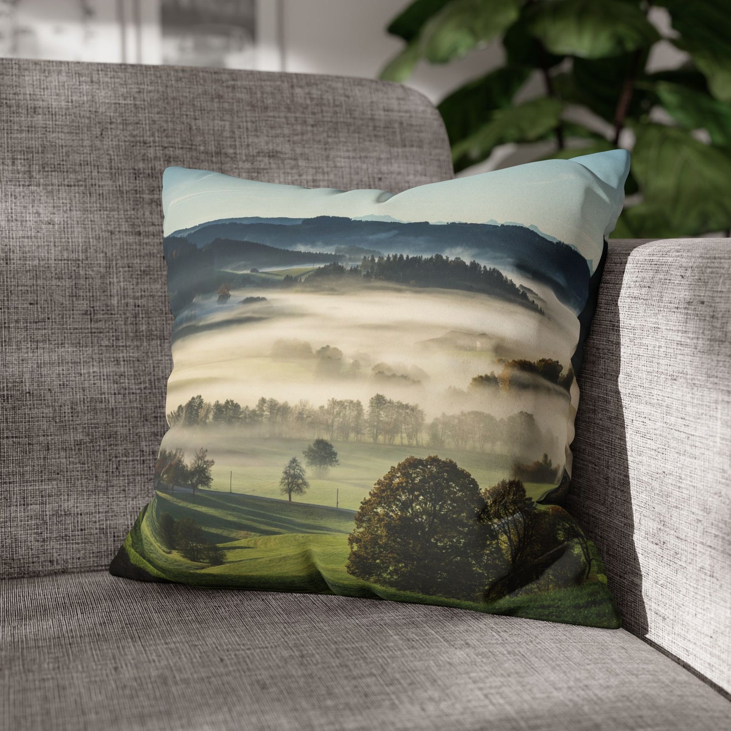 Landscape Pillow Cover