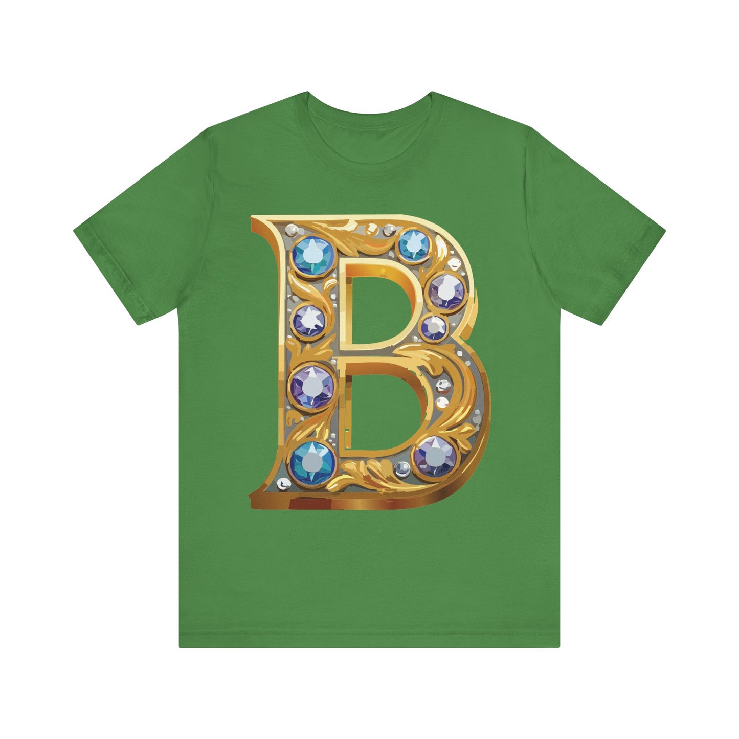 Letter Shirt, Shirt with Letters, Tee Shirt with Gold Letter, Shirt with Antique Letters