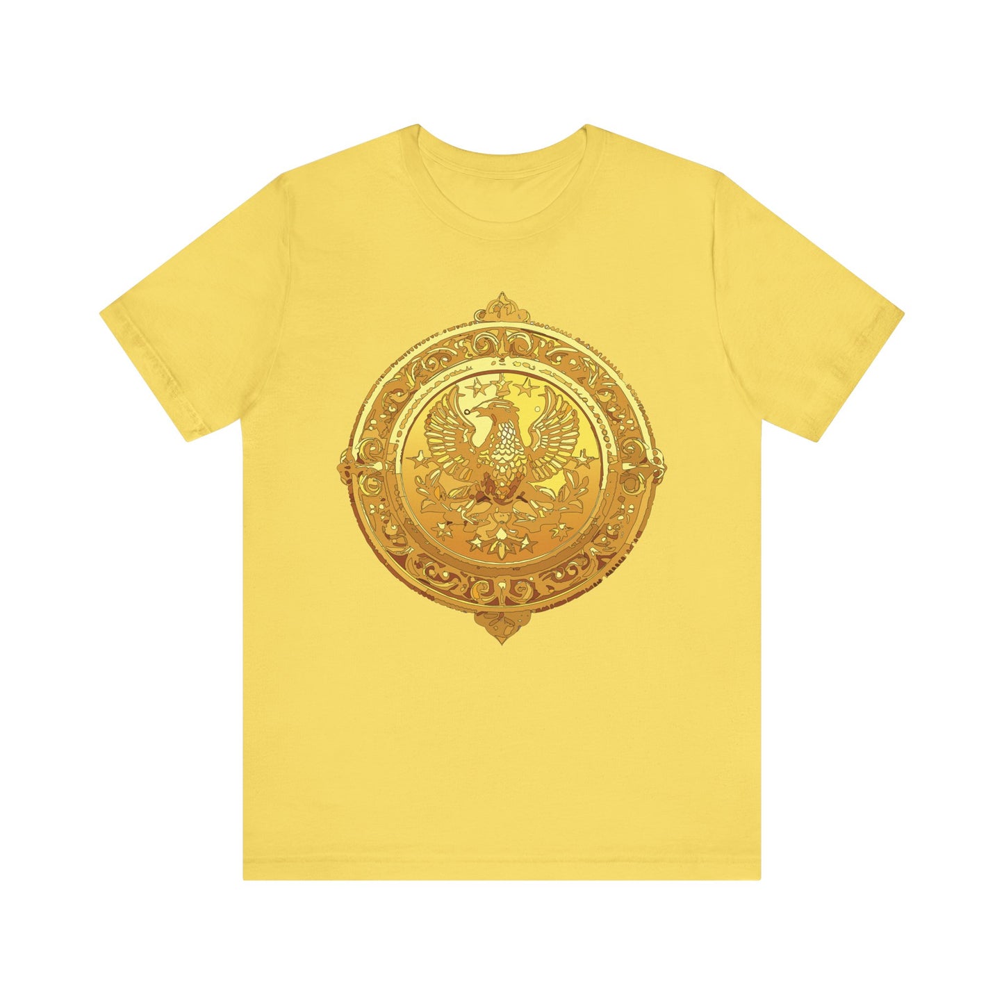 Coin Shirt, Shirt with Coin, Tee Shirt with Gold Coin, Shirt with Antique Coin