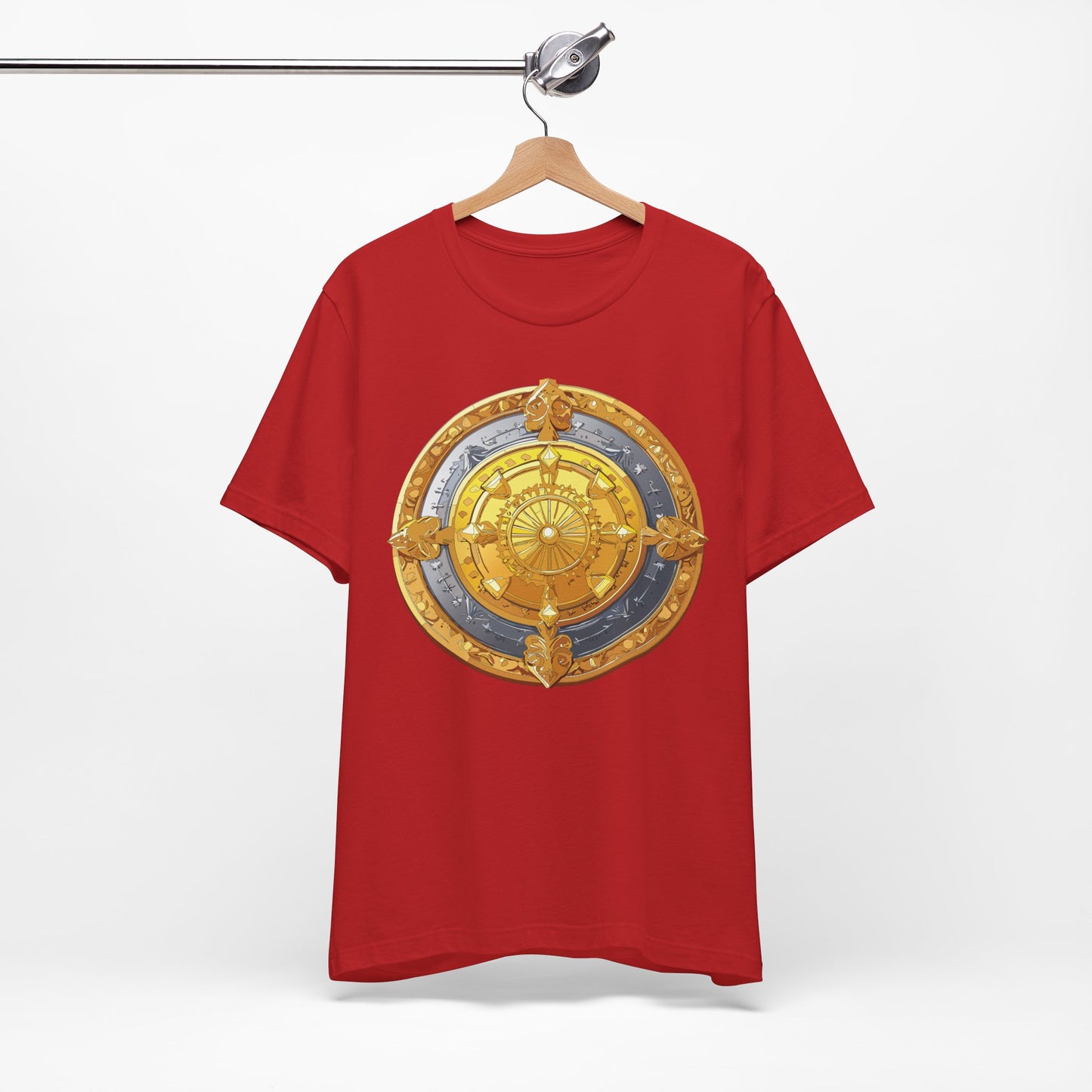 Coin Shirt, Shirt with Coin, Tee Shirt with Gold Coin, Shirt with Antique Coin