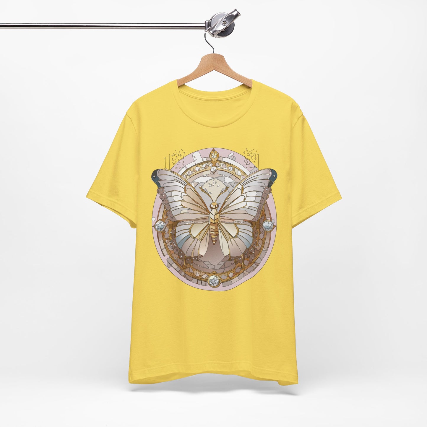 Butterfly Shirt, Shirt with Butterfly, Tee Shirt with Antique Butterfly