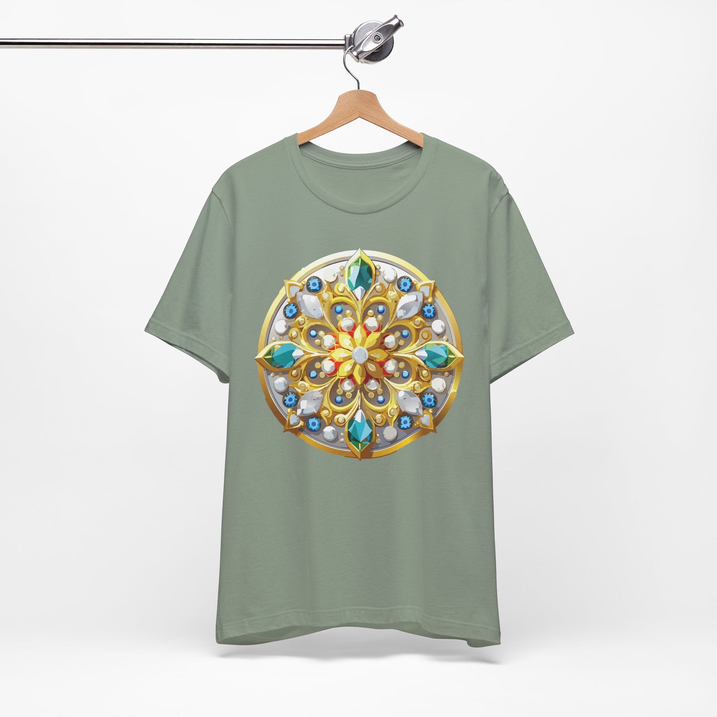 Medallion Shirt, Shirt with Medallion, Tee Shirt with Medal