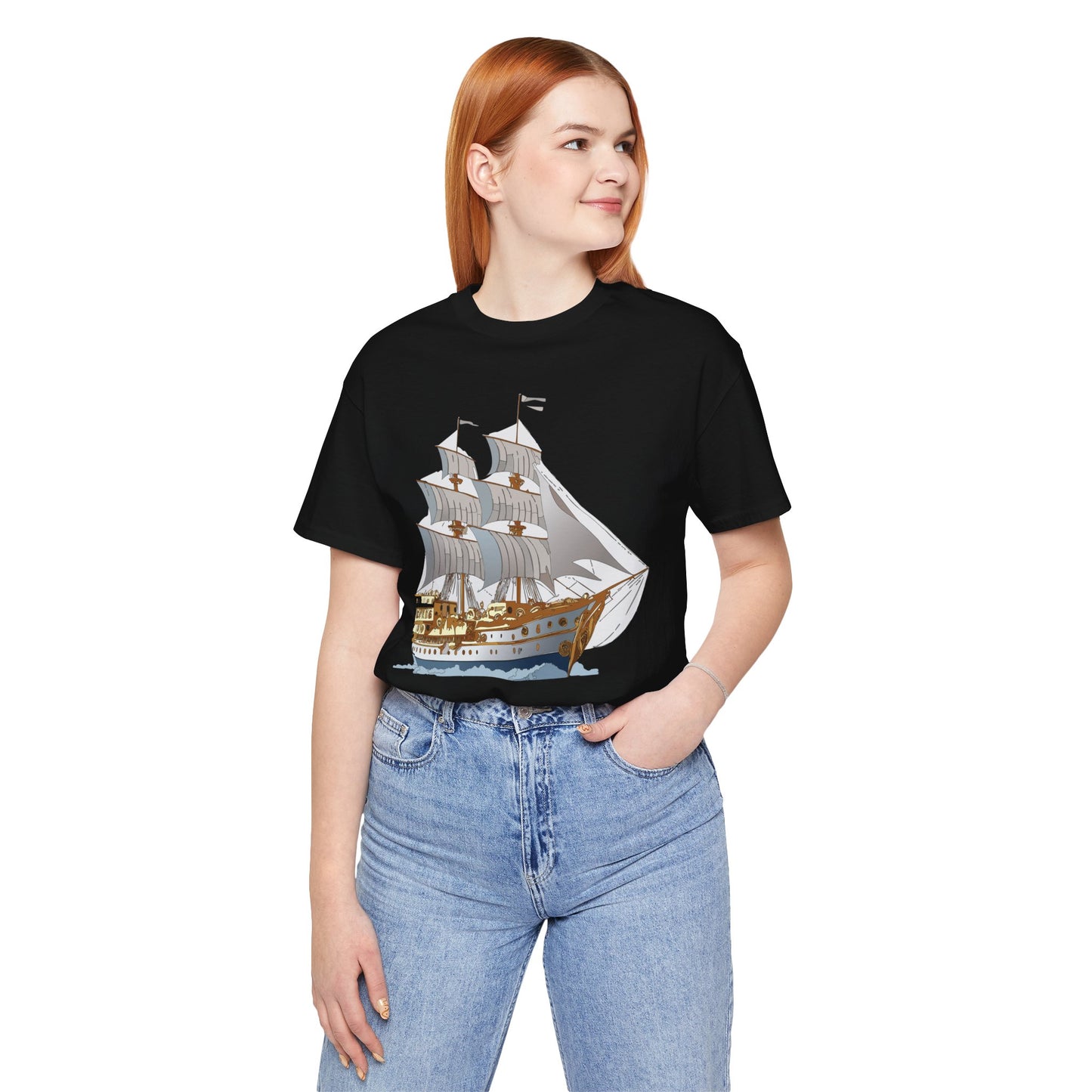 Ship Shirt, Shirt with Ship, Tee shirt with Ship