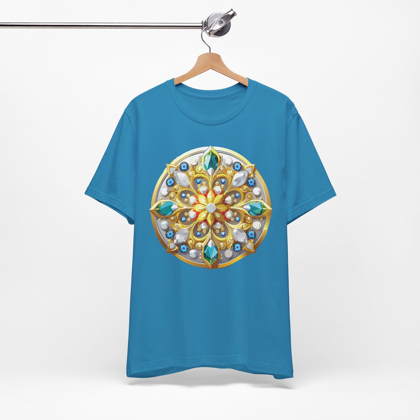 Medallion Shirt, Shirt with Medallion, Tee Shirt with Medal