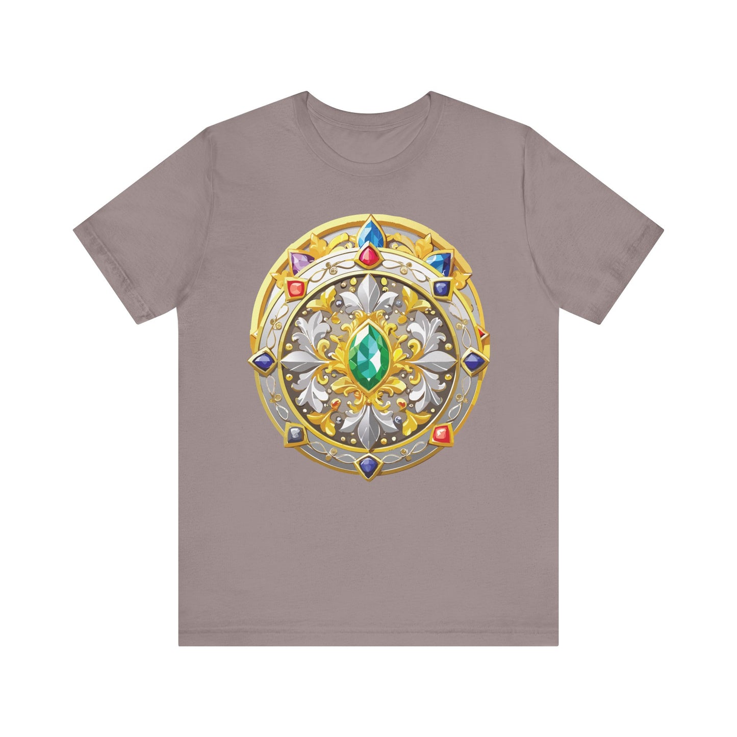 Medallion Shirt, Shirt with Medallion, Tee Shirt with Medal