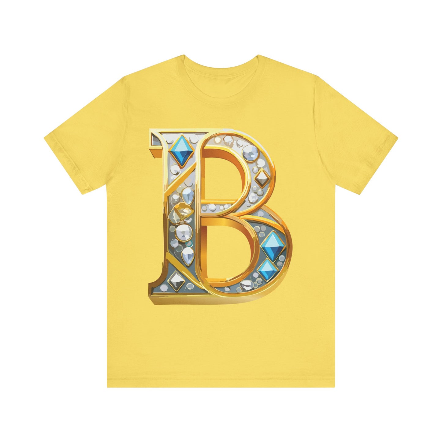 Letter Shirt, Shirt with Letters, Tee Shirt with Gold Letter, Shirt with Antique Letters