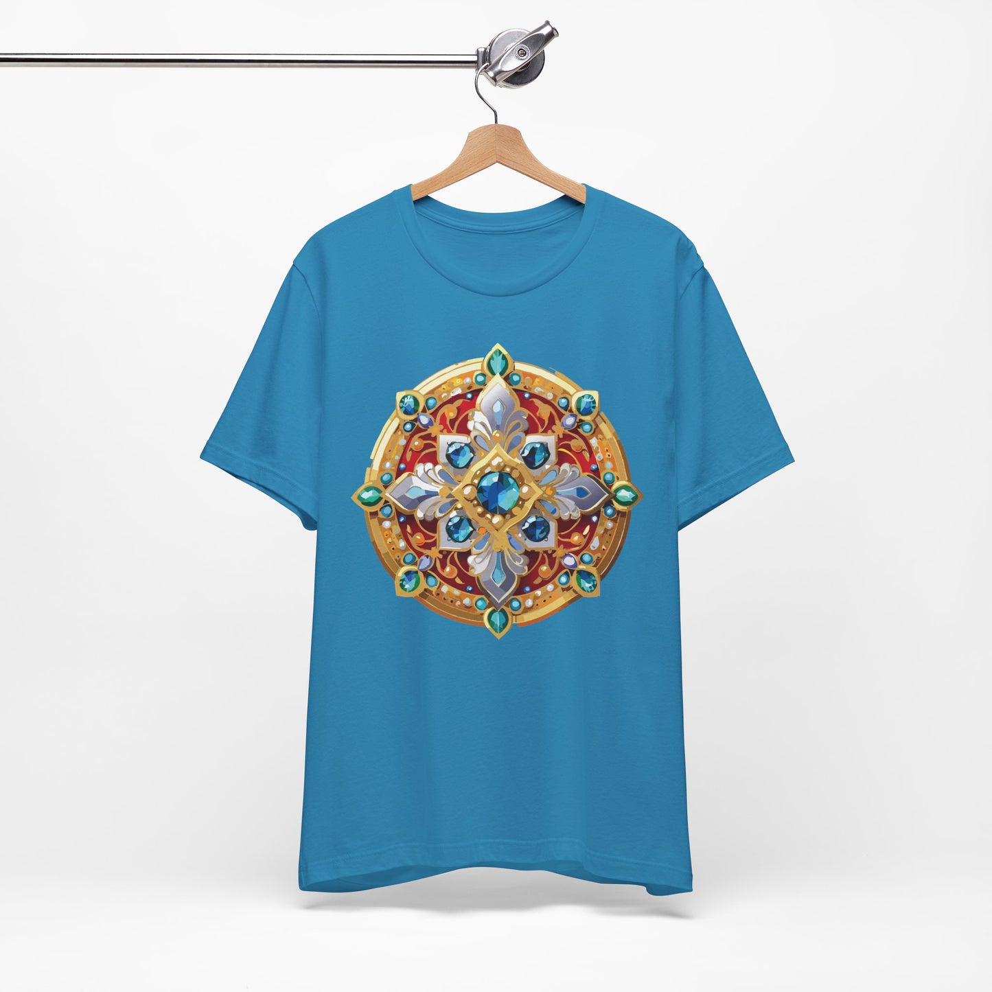 Medallion Shirt, Shirt with Medallion, Tee Shirt with Medal
