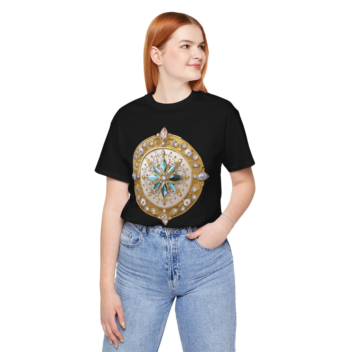 Medallion Shirt, Shirt with Medallion, Tee Shirt with Medal