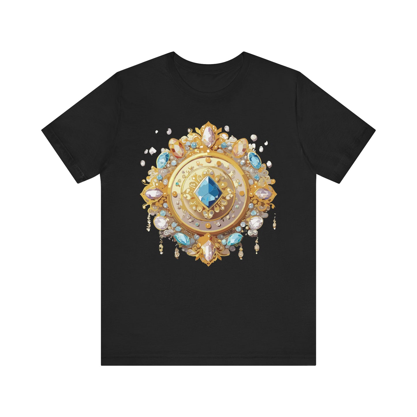 Medallion Shirt, Shirt with Medallion, Tee Shirt with Medal