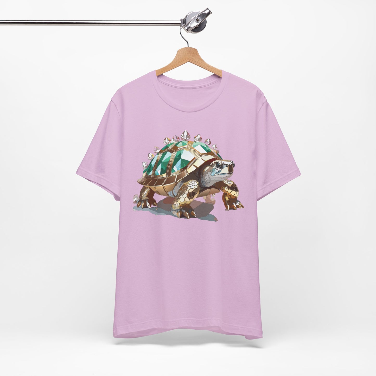 Animal Shirt, Shirt with Animal, Tee Shirt with Gold Animal Medal, Shirt with Antique Animal Medallion