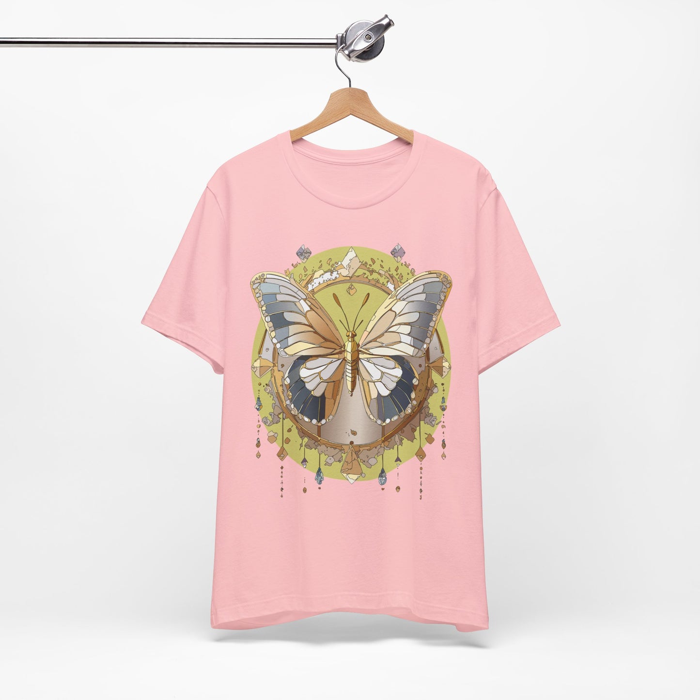 Butterfly Shirt, Shirt with Butterfly, Tee Shirt with Antique Butterfly