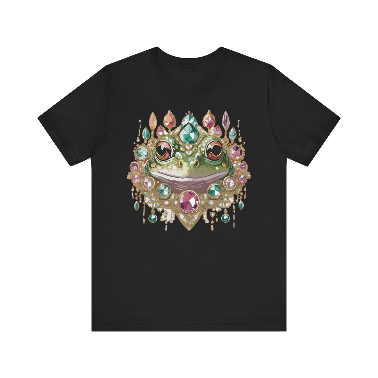 Animal Shirt, Shirt with Animal, Tee Shirt with Gold Animal Medal, Shirt with Antique Animal Medallion