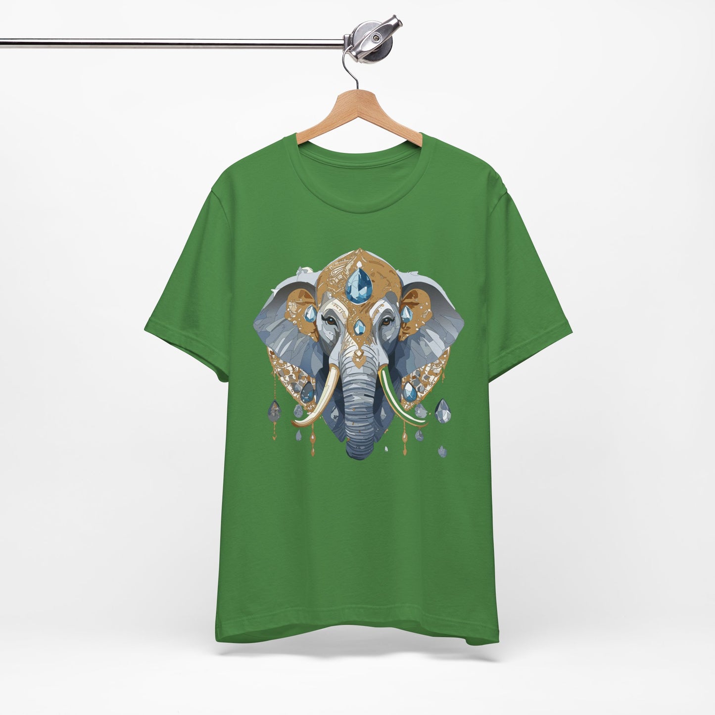 Animal Shirt, Shirt with Animal, Tee Shirt with Gold Animal Medal, Shirt with Antique Animal Medallion