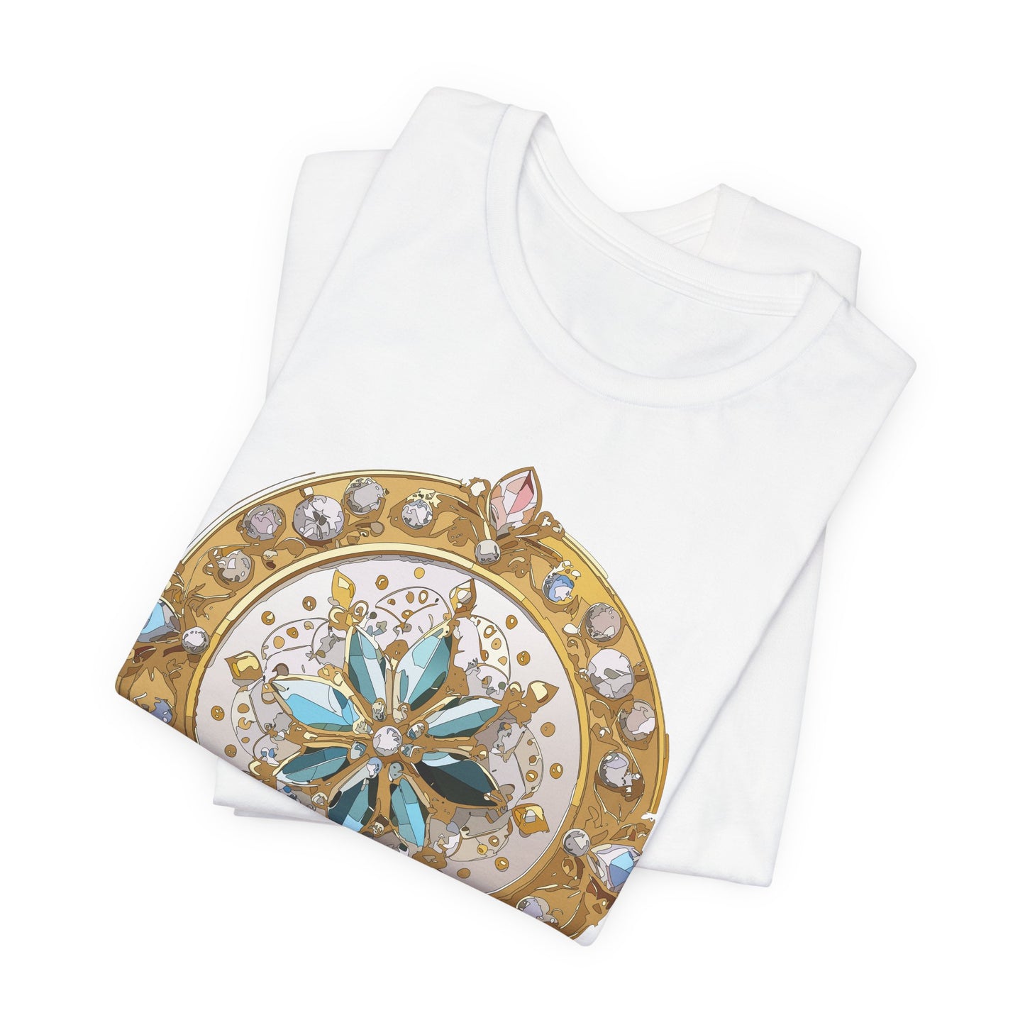 Medallion Shirt, Shirt with Medallion, Tee Shirt with Medal