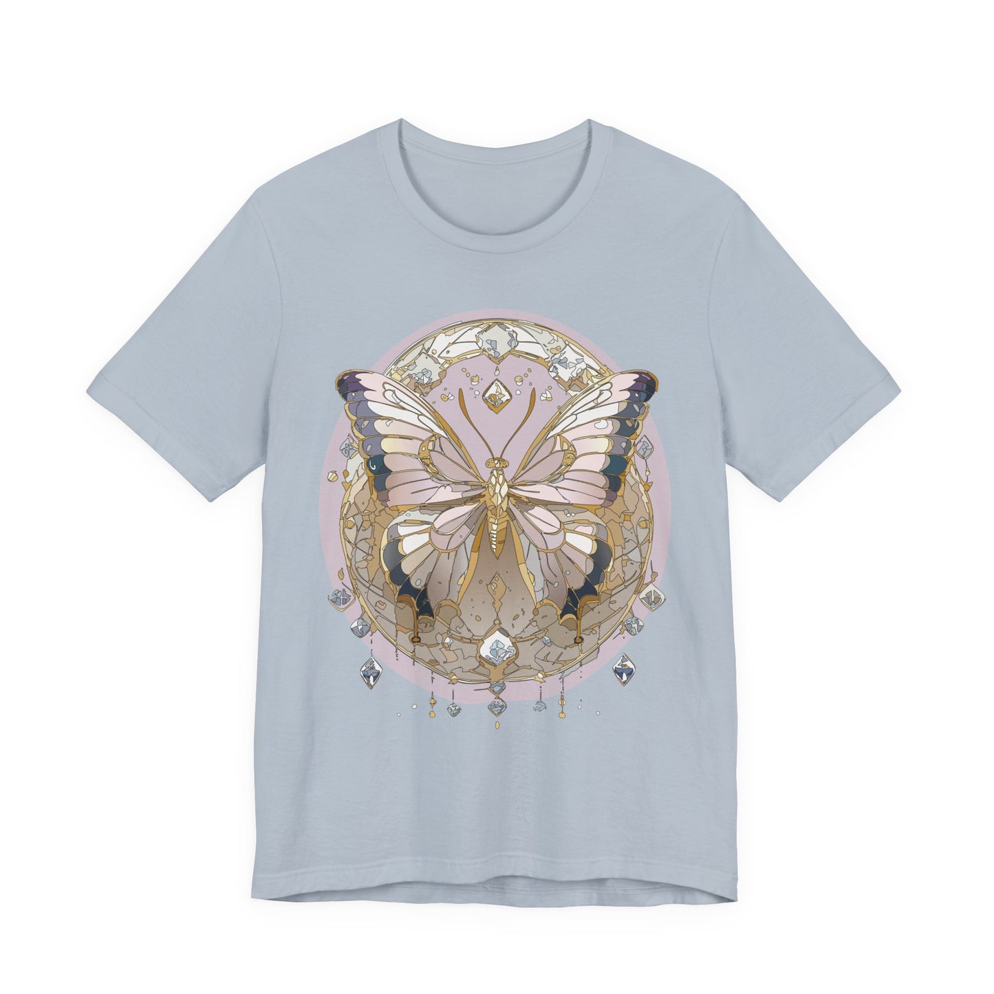Butterfly Shirt, Shirt with Butterfly, Tee Shirt with Antique Butterfly