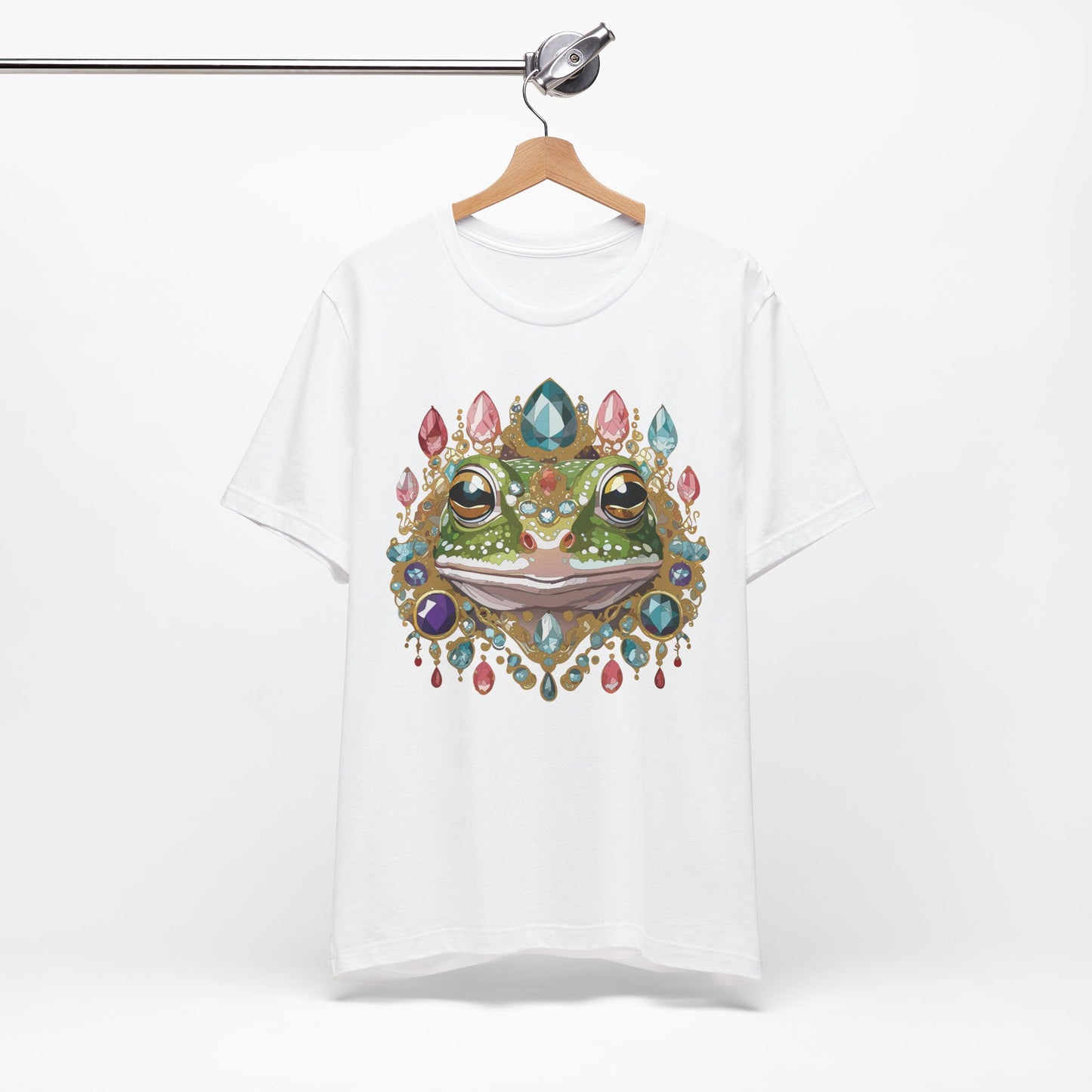 Animal Shirt, Shirt with Animal, Tee Shirt with Gold Animal Medal, Shirt with Antique Animal Medallion