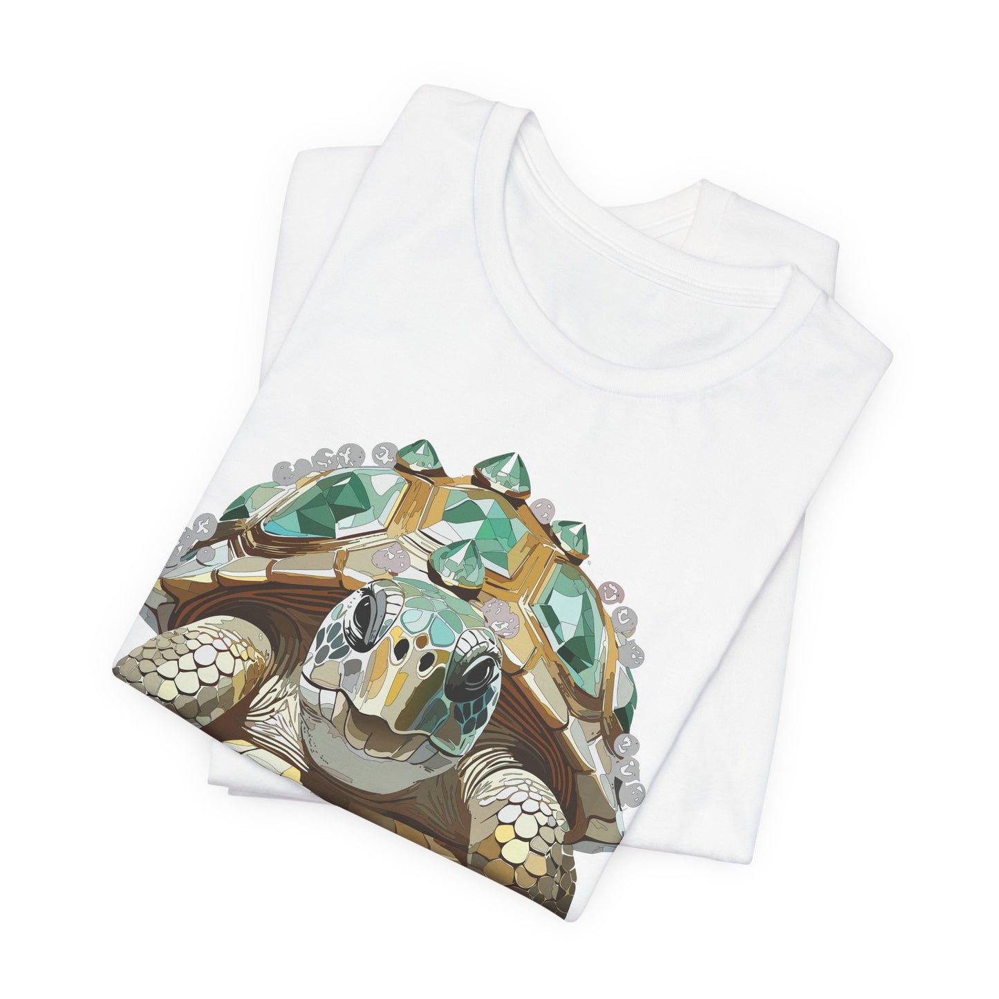 Animal Shirt, Shirt with Animal, Tee Shirt with Gold Animal Medal, Shirt with Antique Animal Medallion