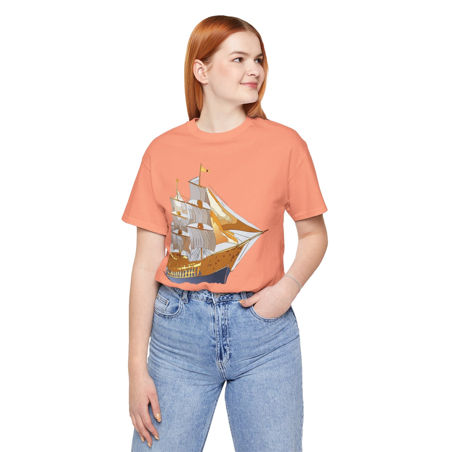 Ship Shirt, Shirt with Ship, Tee shirt with Ship