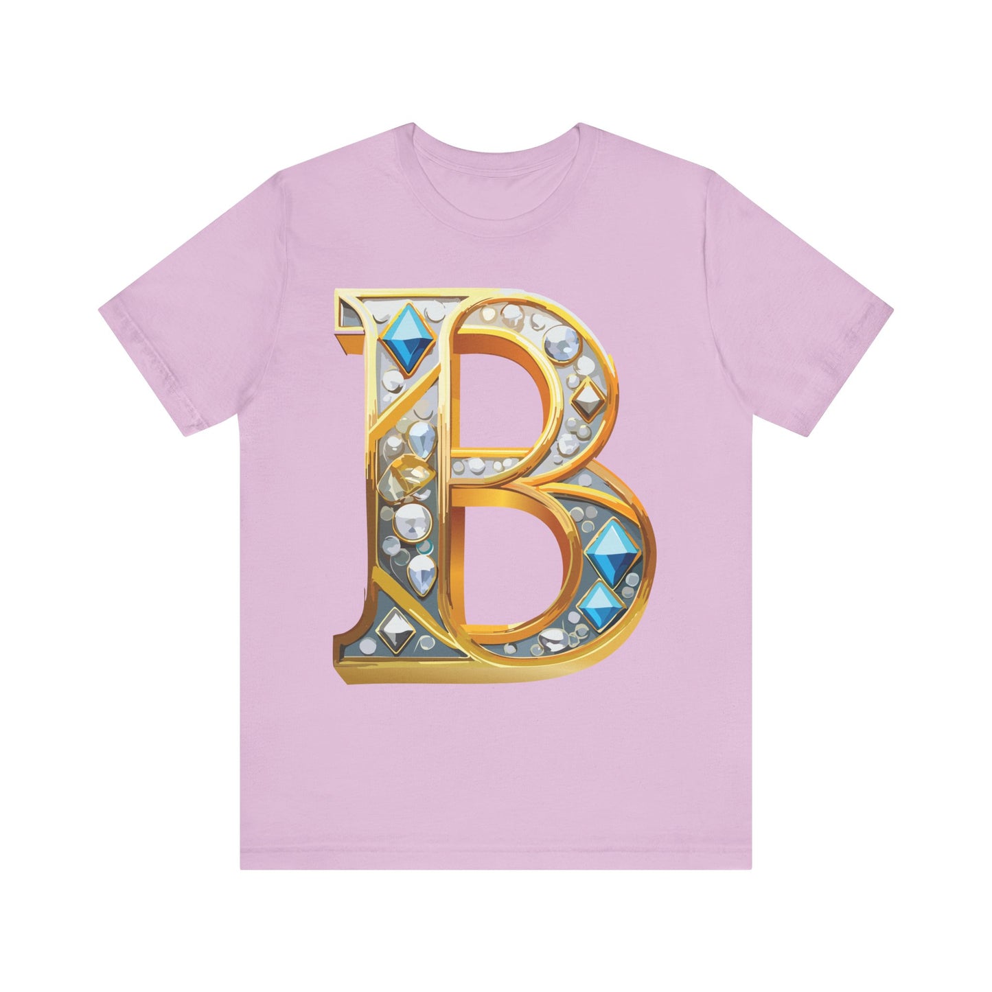 Letter Shirt, Shirt with Letters, Tee Shirt with Gold Letter, Shirt with Antique Letters