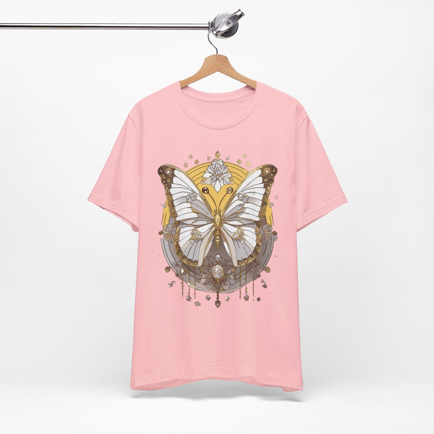 Butterfly Shirt, Shirt with Butterfly, Tee Shirt with Antique Butterfly
