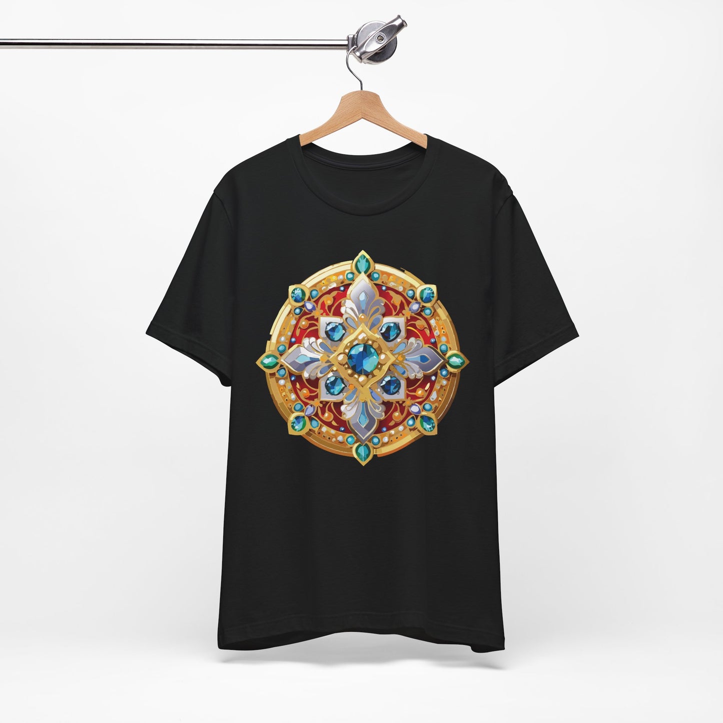 Medallion Shirt, Shirt with Medallion, Tee Shirt with Medal