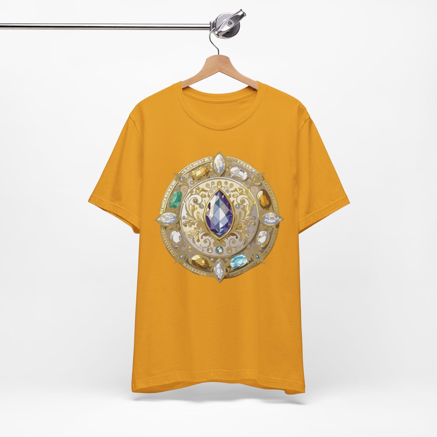 Medallion Shirt, Shirt with Medallion, Tee Shirt with Medal