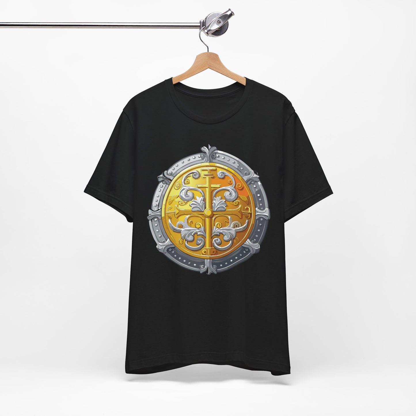 Coin Shirt, Shirt with Coin, Tee Shirt with Gold Coin, Shirt with Antique Coin