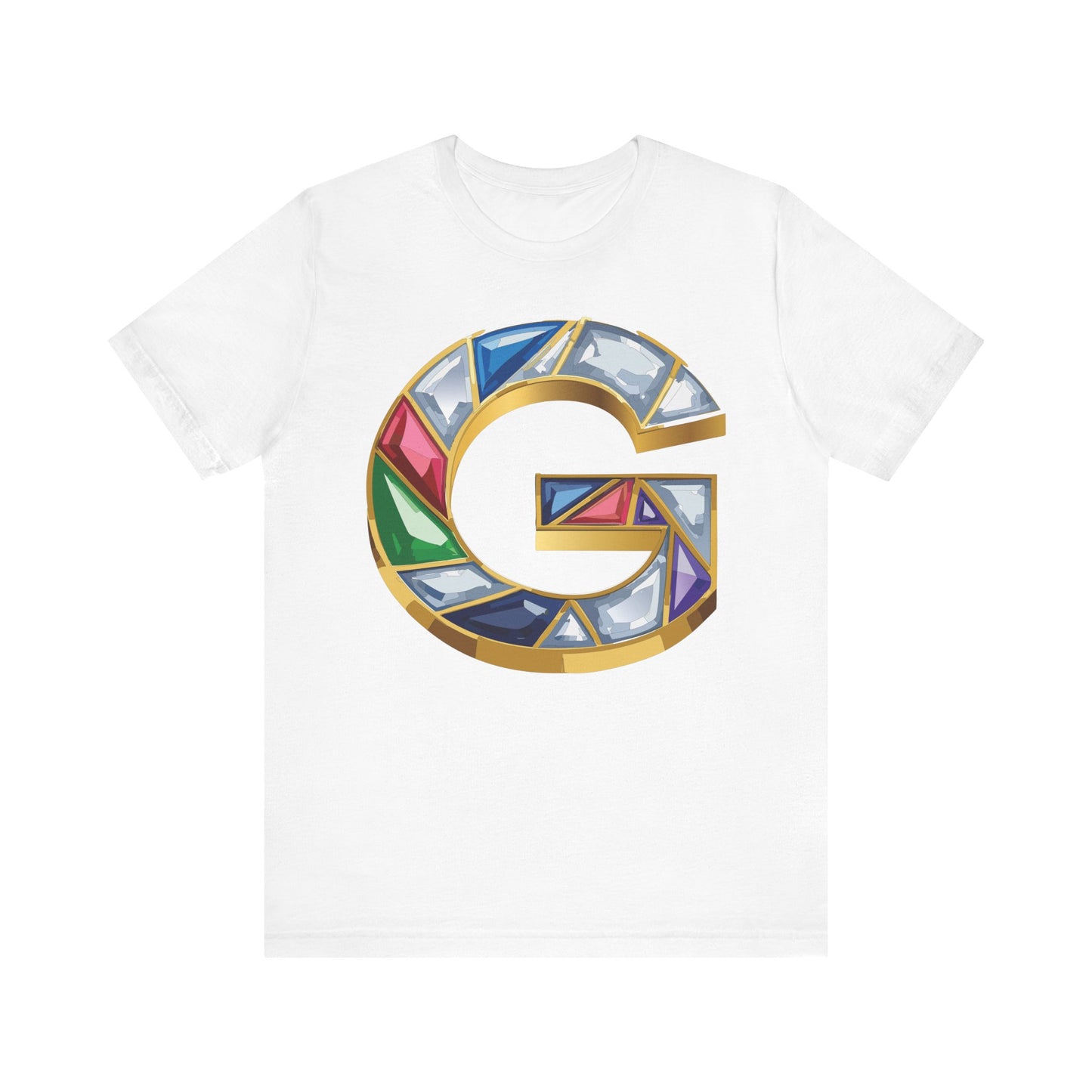 Letter Shirt, Shirt with Letters, Tee Shirt with Gold Letter, Shirt with Antique Letters